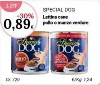 Special Dog lattina cane pollo o manzo verdure