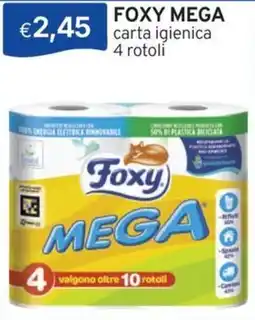 Sirene Blu Foxy carta igienica offerta