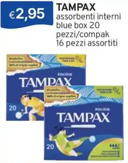 Sirene Blu Tampax assorbenti interni offerta