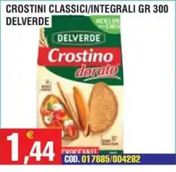 Immenso Cash Crostino dorato Delverde offerta