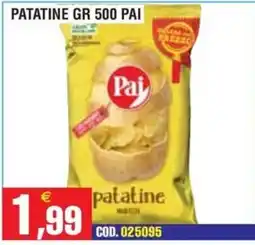 Immenso Cash Patatine Pai offerta