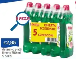 Sirene Blu detersivo piatti limone Scala offerta