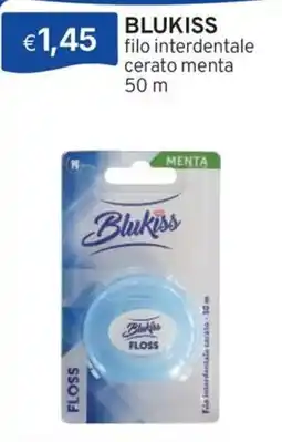 Sirene Blu Blukiss filo interdentale cerato menta offerta