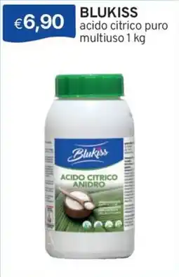 Sirene Blu Blukiss acido citrico puro offerta