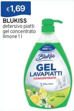 Sirene Blu Blukiss gel concentrato lavapiatti offerta