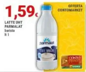 Latte UHT Parmalat barista