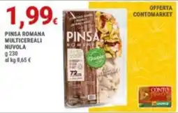 Doro Daily Pinsa romana multicereali nuvola offerta