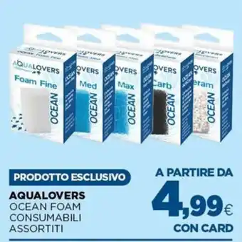 Aqualovers ocean foam consumabili assortiti