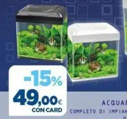 L´Isola dei Tesori Acquario completo di impianto offerta