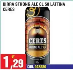 Immenso Cash Birra strong ale Ceres offerta
