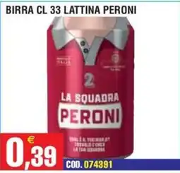 Immenso Cash La squadra Peroni offerta