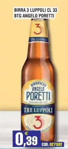 Immenso Cash Birra 3 luppoli offerta