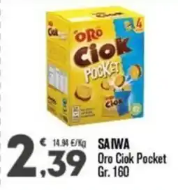 Punto é market Oro Ciok Pocket offerta