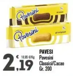 Punto é market Pavesini Classici/Cacao offerta