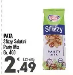 Punto é market Pata sfizzy salatini party mix offerta
