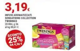 Doro Daily Infusi aromatizzati Twinings Sensations Collection offerta