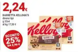 Doro Daily Barretta Kellogg's offerta
