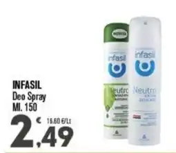 Punto é market Infasil Deo Spray offerta