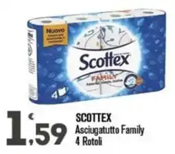 Punto é market Scottex Asciugatutto Family offerta