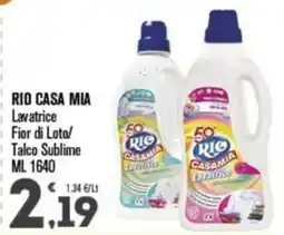Punto é market Rio Casa Mia Lavatrice Fior di Loto offerta