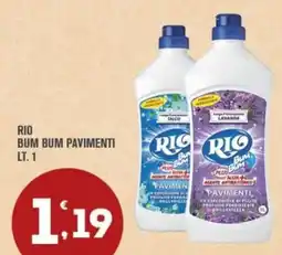 Punto é market Rio bum bum pavimenti offerta