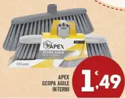 Punto é market Apex scopa agile interni offerta
