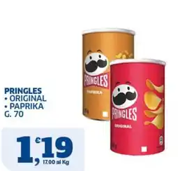 Ok Sigma Pringles original offerta