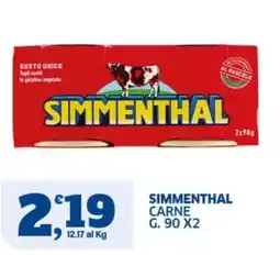 Ok Sigma Simmenthal carne offerta