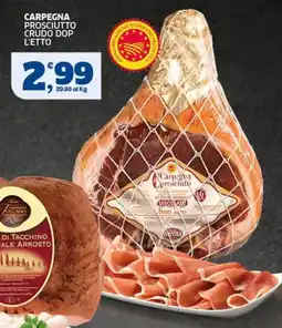 Ok Sigma Carpegna prosciutto crudo DOP offerta
