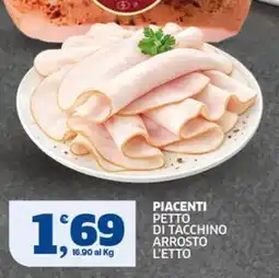 Ok Sigma Piacenti petto di tacchino arrosto offerta