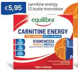 Sirene Blu Carnitine Energy Equilibra offerta