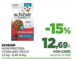 L´Isola dei Tesori Schesir Monoprotein Sterilized Pesce offerta