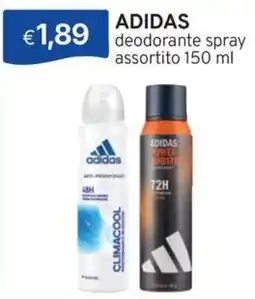 Sirene Blu Adidas deodorante spray offerta