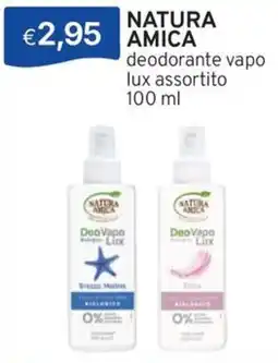 Sirene Blu Natura Amica deodorante vapo lux assortito offerta