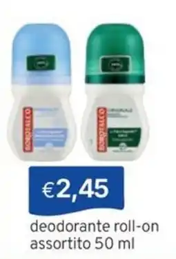 Sirene Blu deodorante roll-on assortito offerta