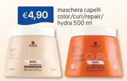 Sirene Blu Alaska maschera capelli color/curl/repair offerta