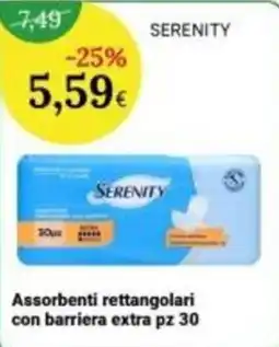 Re Mercato Lucrezia Assorbenti rettangolari con barriera extra Serenity offerta