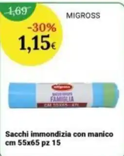 Re Mercato Lucrezia Sacchi immondizia con manico Famiglia offerta