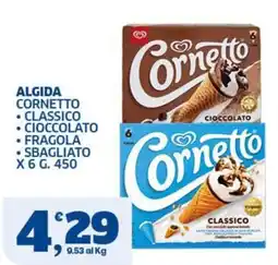 Ok Sigma Algida Cornetto offerta