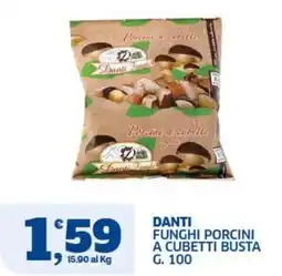 Ok Sigma Danti Funghi Porcini a Cubetti offerta