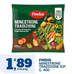 Ok Sigma Findus Minestrone Tradizione offerta