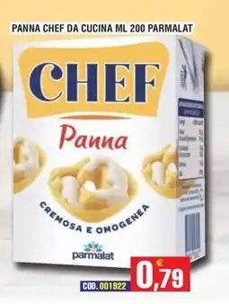 Immenso Cash Panna Chef Parmalat offerta
