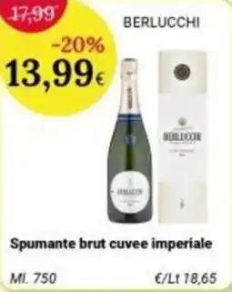 Re Mercato Lucrezia Berlucchi Spumante brut cuvee imperiale offerta