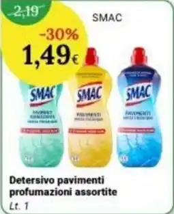 Re Mercato Lucrezia Detersivo pavimenti SMAC offerta