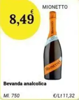 Re Mercato Lucrezia Mionetto Bevanda analcolica offerta