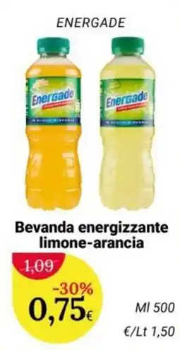 Re Mercato Lucrezia Energade Bevanda energizzante limone-arancia offerta