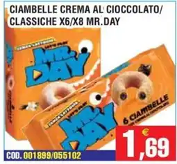 Immenso Cash Ciambelle crema al cioccolato Mr. Day offerta