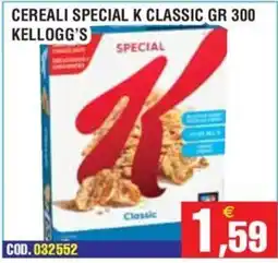 Immenso Cash Cereali Special K Classic Kellogg's offerta