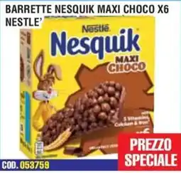 Immenso Cash Barrette Nesquik Maxi Choco offerta