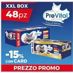 L´Isola dei Tesori PreVital cat food offerta